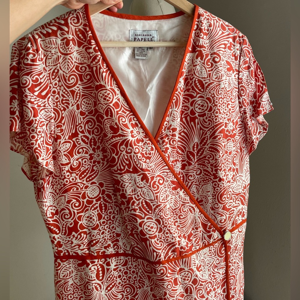 Adrianna papéll 14 linen/rayon 🍊✨ - Picture 4 of 16